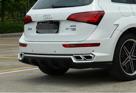 改装后的奥迪Q5，拥有独树一帜的空气动力升级套件！简直帅哭了