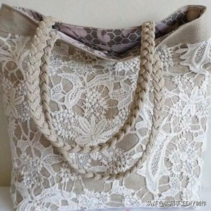 布艺花边包包,布艺包包100种