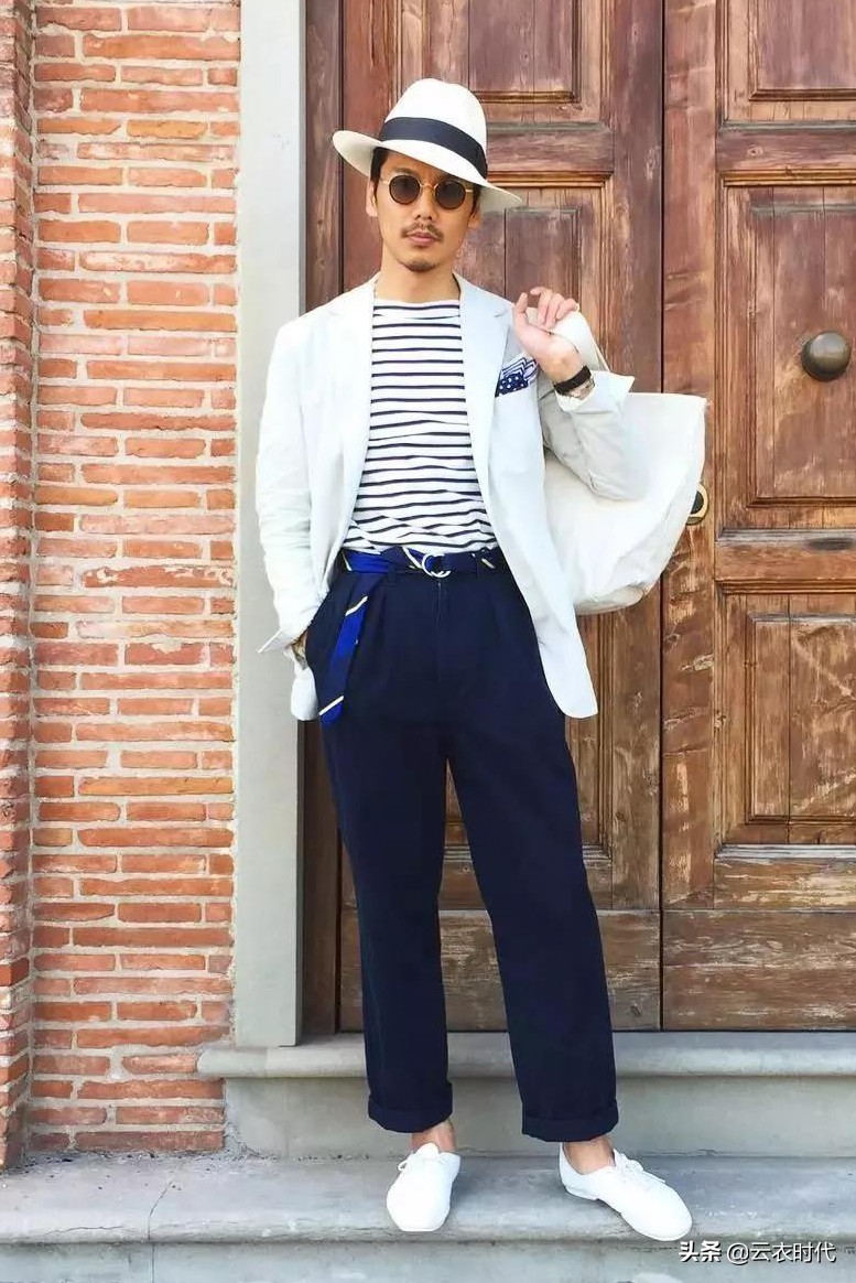 男士时尚简约双扣腰带,腰带男简约潮流时尚