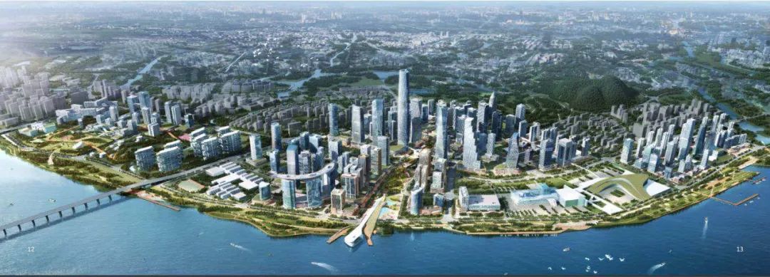 温州中央绿轴和滨江cbd,温州滨江cbd决定未来鹿城的高度