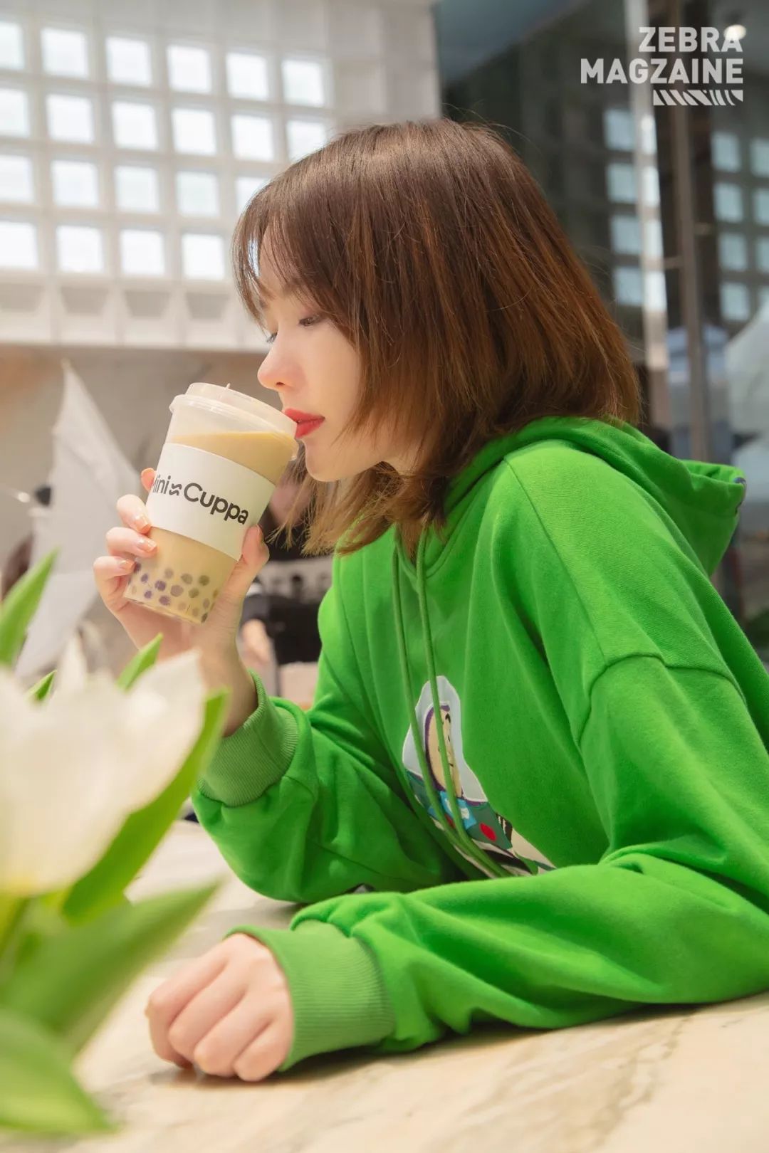 魔都首杯OK茶，低卡高颜，我可以