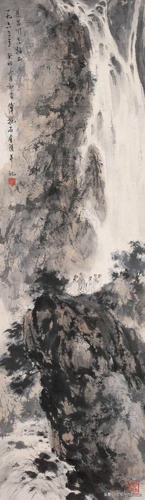 傅抱石山水画30幅,傅抱石山水画精品60幅