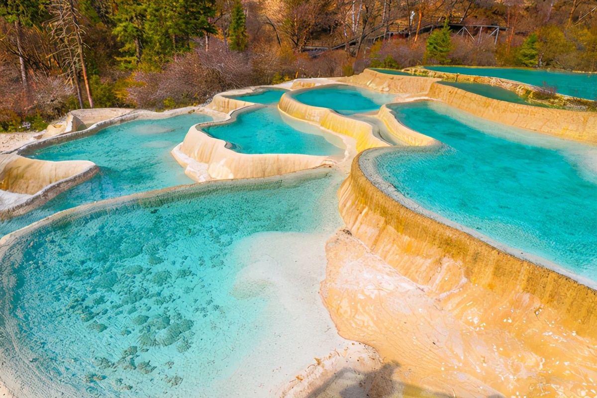 九寨沟最美的一处景点,九寨沟风景区好山好水好风光