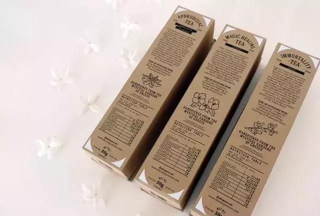 创意茶叶礼盒包装图片大全,有意境复古的茶叶包装