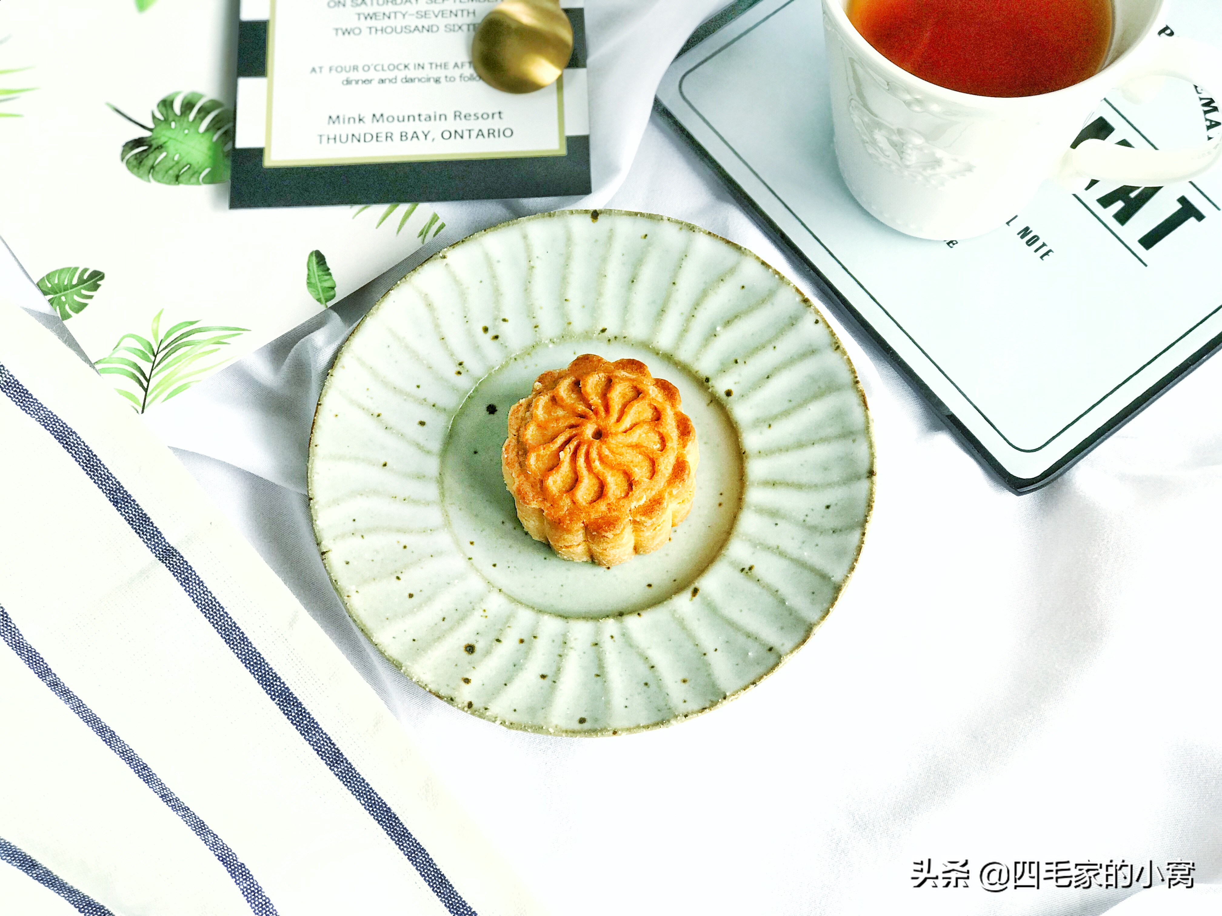 怎样做酥皮月饼最简单的方法,桃酥皮月饼的制作过程视频