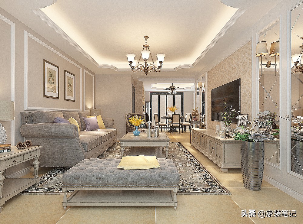 一对夫妻家装修很温馨,现代两夫妻新房装修风格