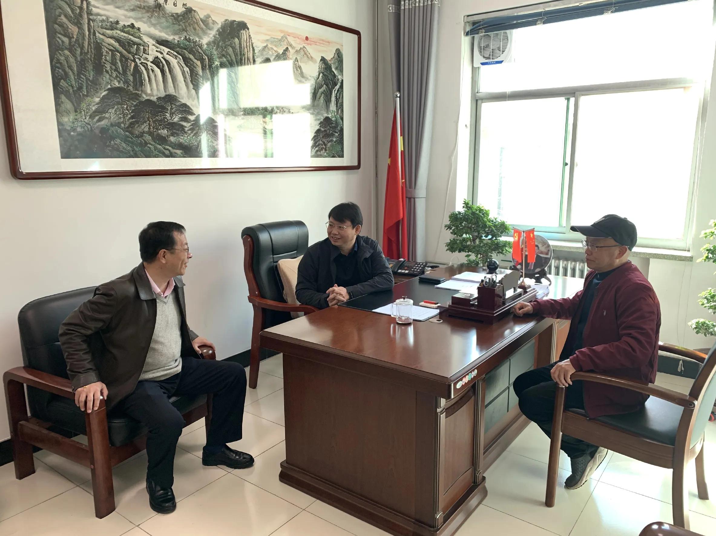 邢台商会考察邢东新区,深圳商会会员走访