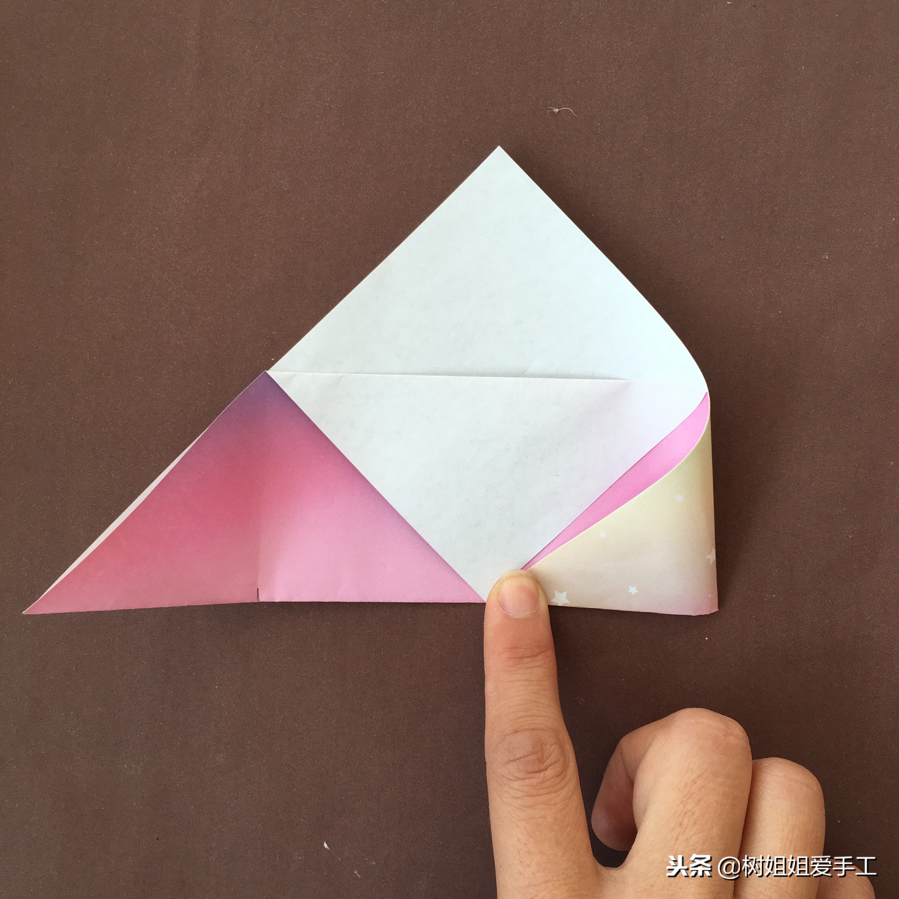 带翅膀的信封手工折纸,亲子折纸卡纸