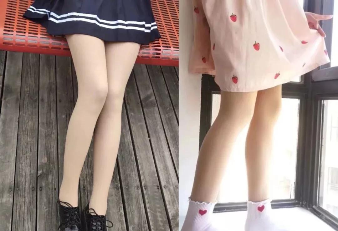 降温了！日本女星穿上了“光腿神器”，加绒保暖还时尚