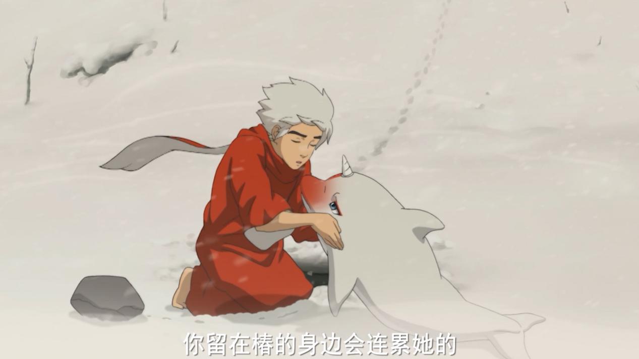 大鱼海棠动漫治愈系片段,一部感人催泪的动漫电影大鱼海棠