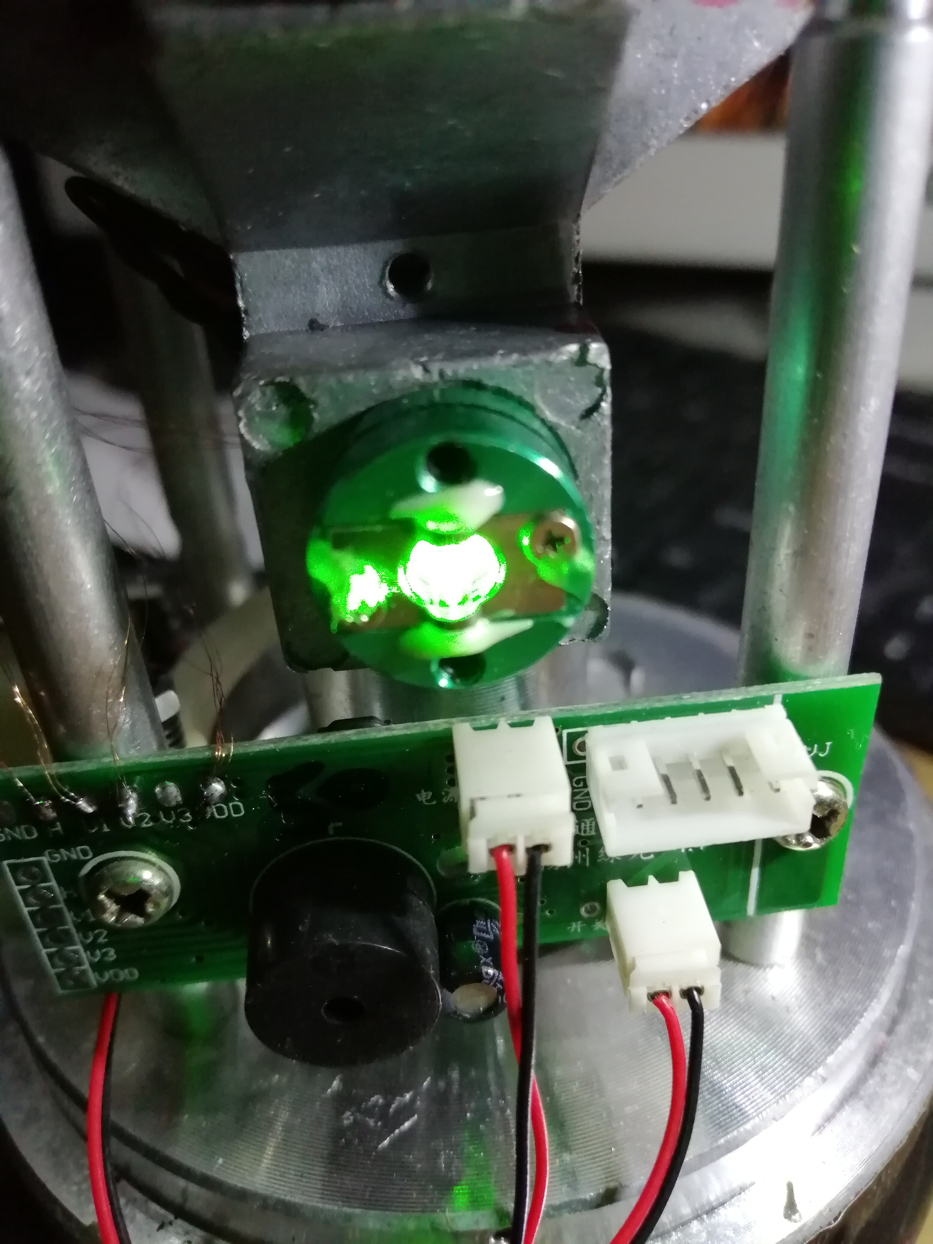 朋友一台电子投线仪坏了拆开看看里面有什么顺便修一修