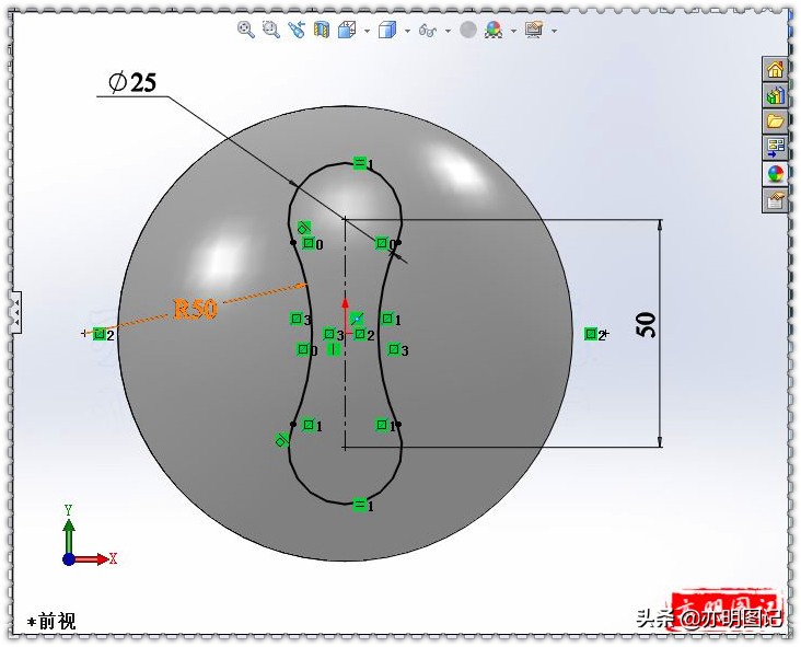 亦明solidworks基础命令,solidworks怎么画镂空足球