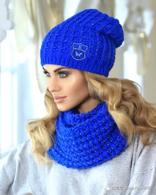 针织帽子简单款好看的,纯手工针织年轻人戴的帽子教程