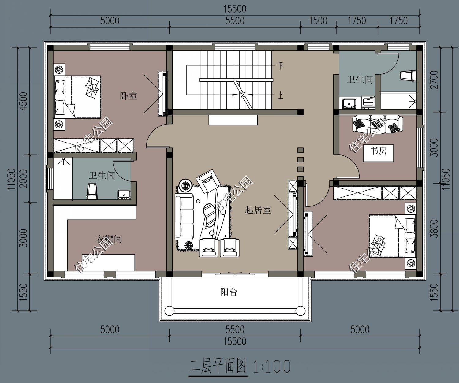 农村自建二层别墅图纸求推荐,1000套农村自建房图纸分享