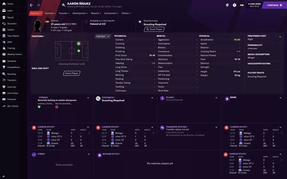 fm2021边锋和内锋哪个好,fm2021潜力球员排名