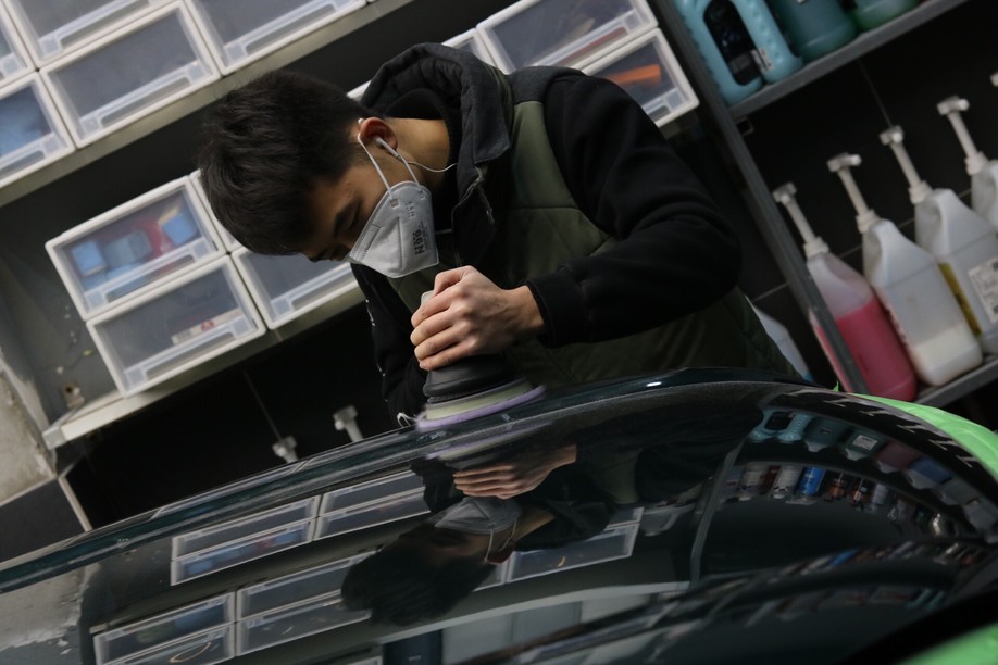 怪兽修车:修复一辆09款中东版丰田霸道,最终旧车变新车