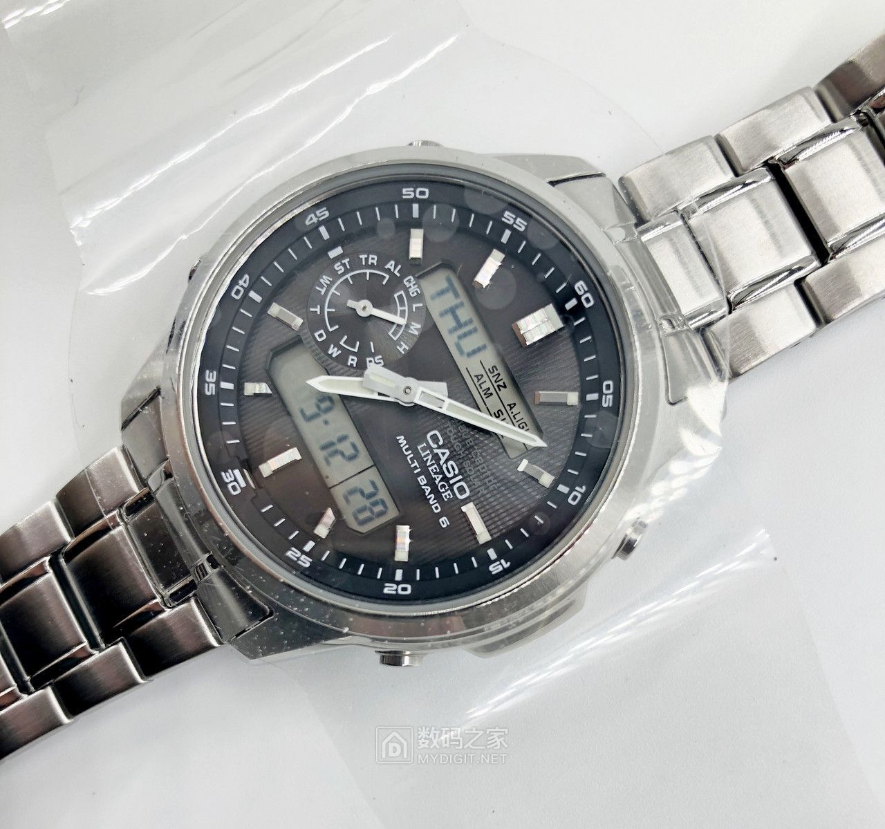 卡西欧双显电波表,卡西欧ocws100系列光动能