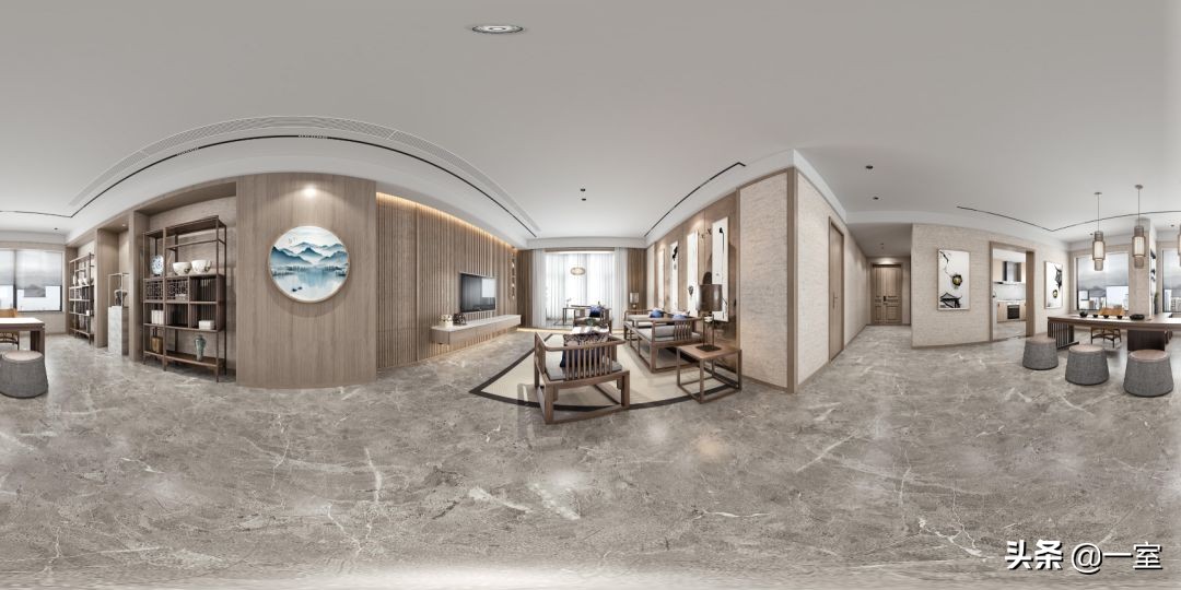 全景效果图最大的,如何出全景效果图