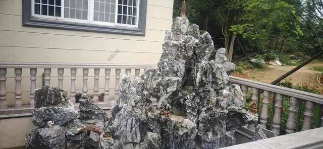 湖南陈先生30万自建农村小平房，有假山有菜园，占地1亩就是爽