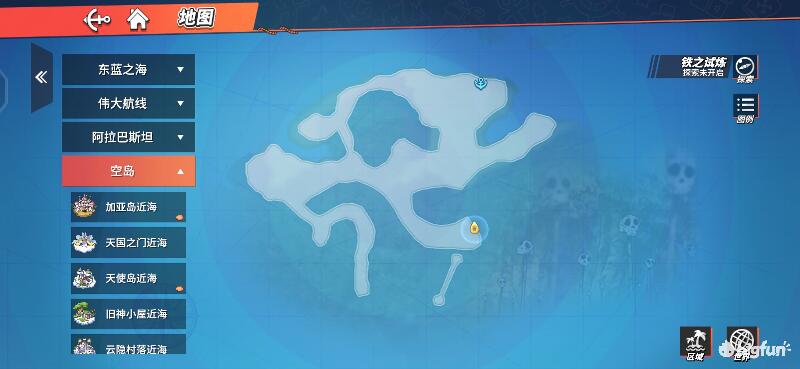 航海王热血前线空岛,热血航线空岛宝藏探索椰子树