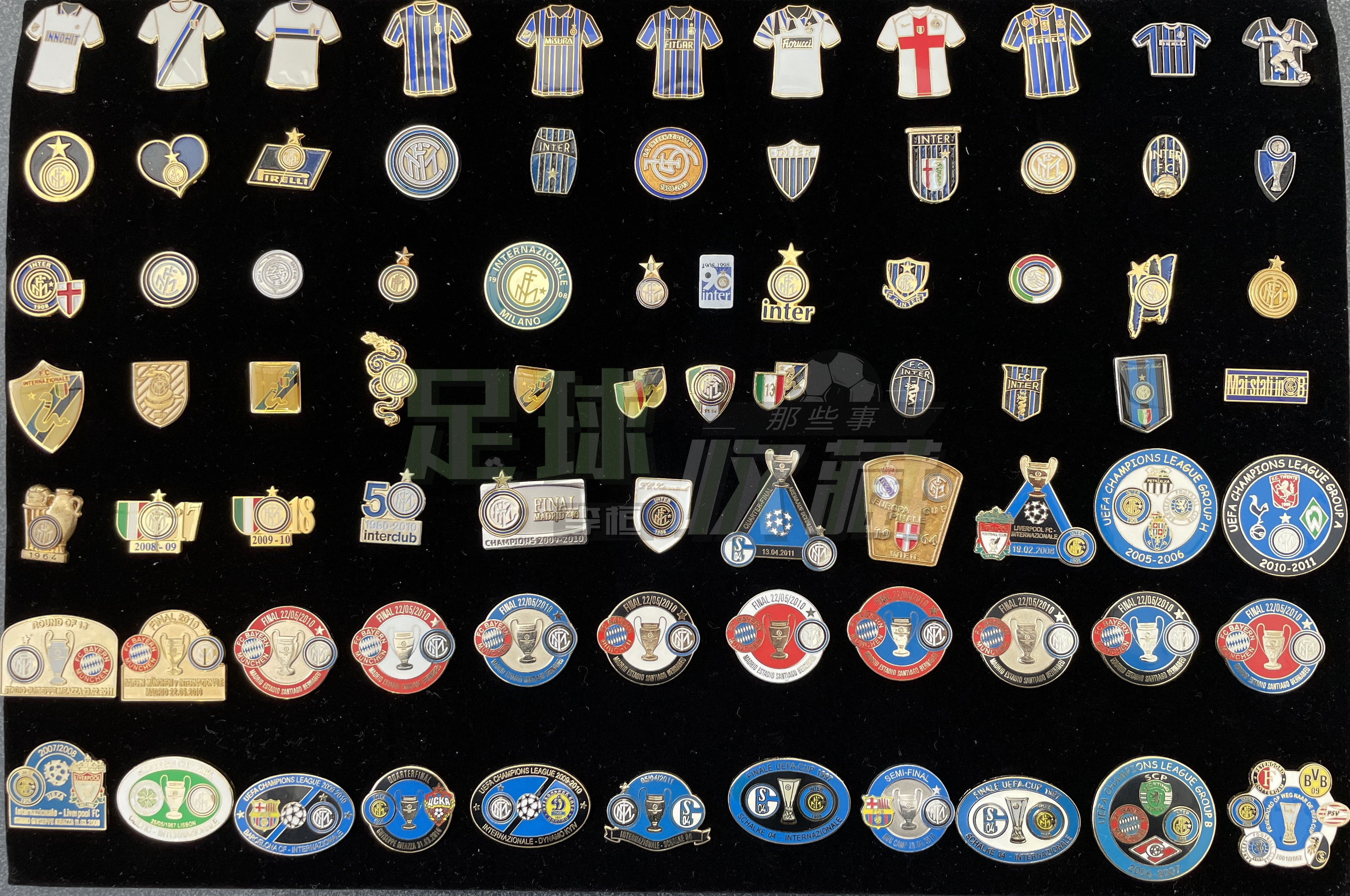 国米历史球衣徽章,国米徽章展示框