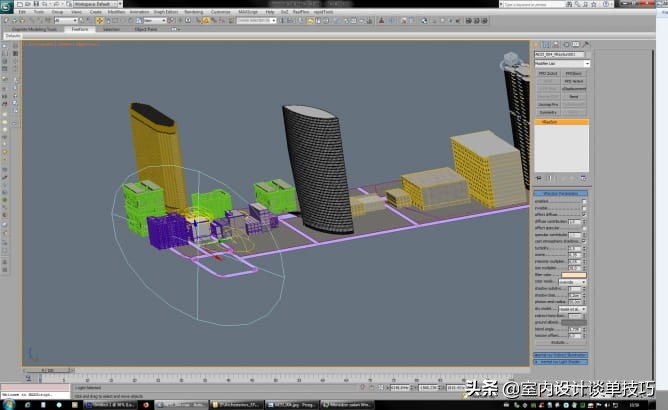 国外室外效果图，材质纹理纹样做这么真实，怎么做到的