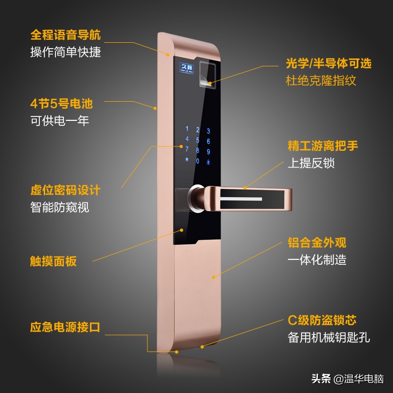 久邦智能锁组合开锁,久邦智能锁微信开锁