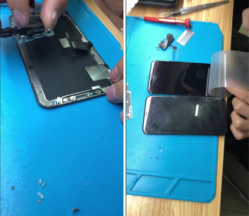 苹果官网原装xsmax屏幕价格,苹果xsmax摔了屏幕间歇性失灵