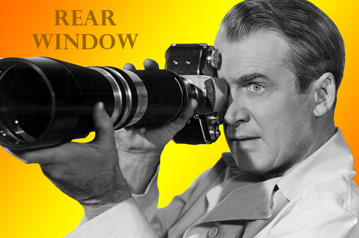 希区柯克经典电影后窗,希区柯克后窗艺术