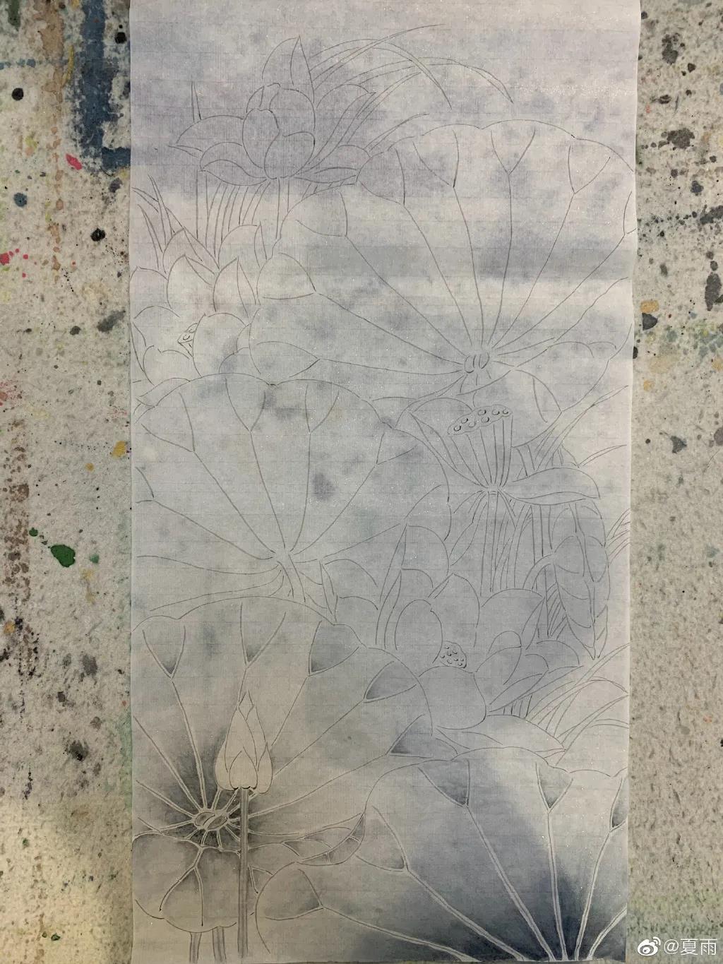 影帝夏雨书法真迹,演员夏雨晒书法作品