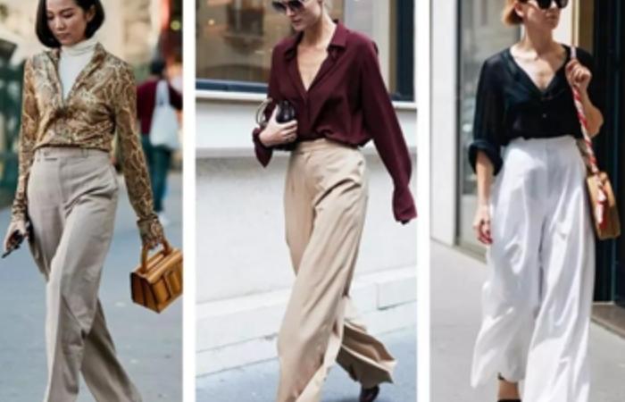 刘雯推荐的女裤,刘雯最新款阔腿裤