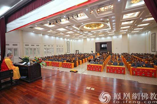 能进法师应邀于普陀山宝陀讲寺作佛学专题讲座