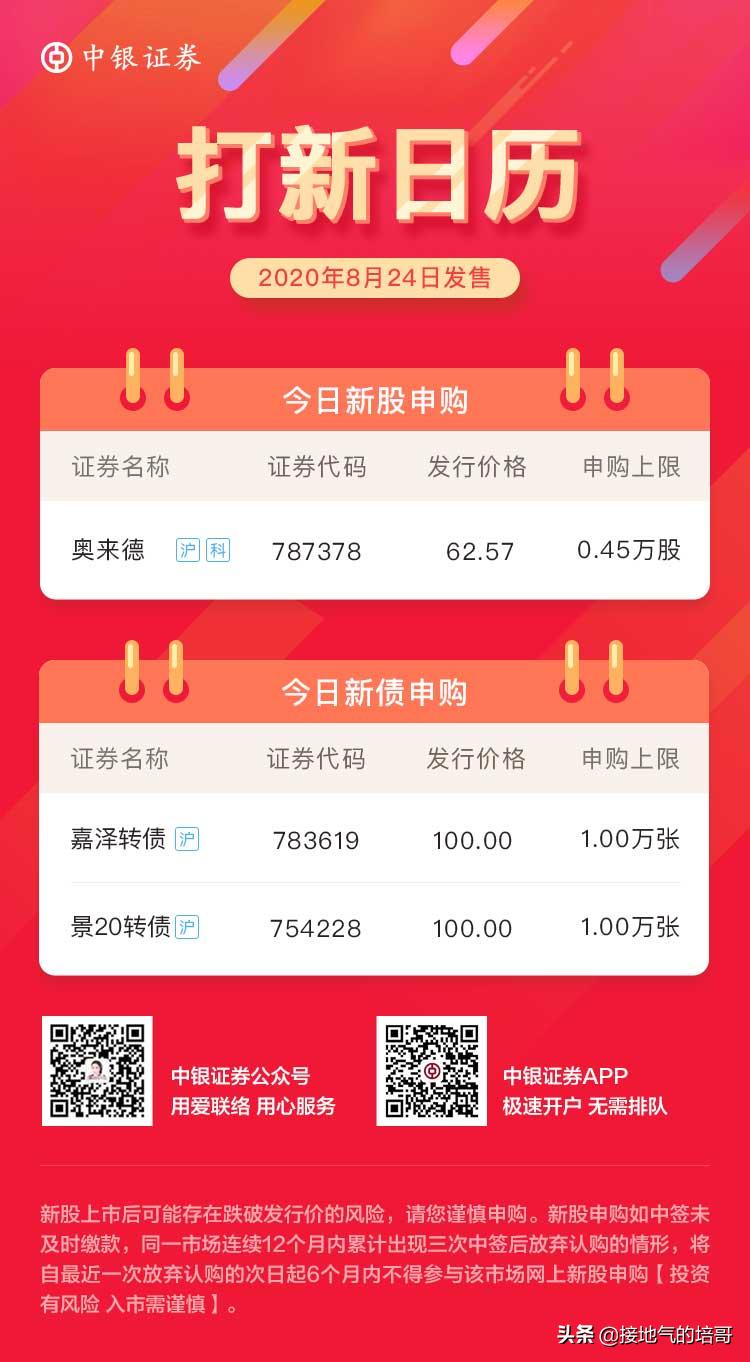 打新日历一览表,打新日历是什么