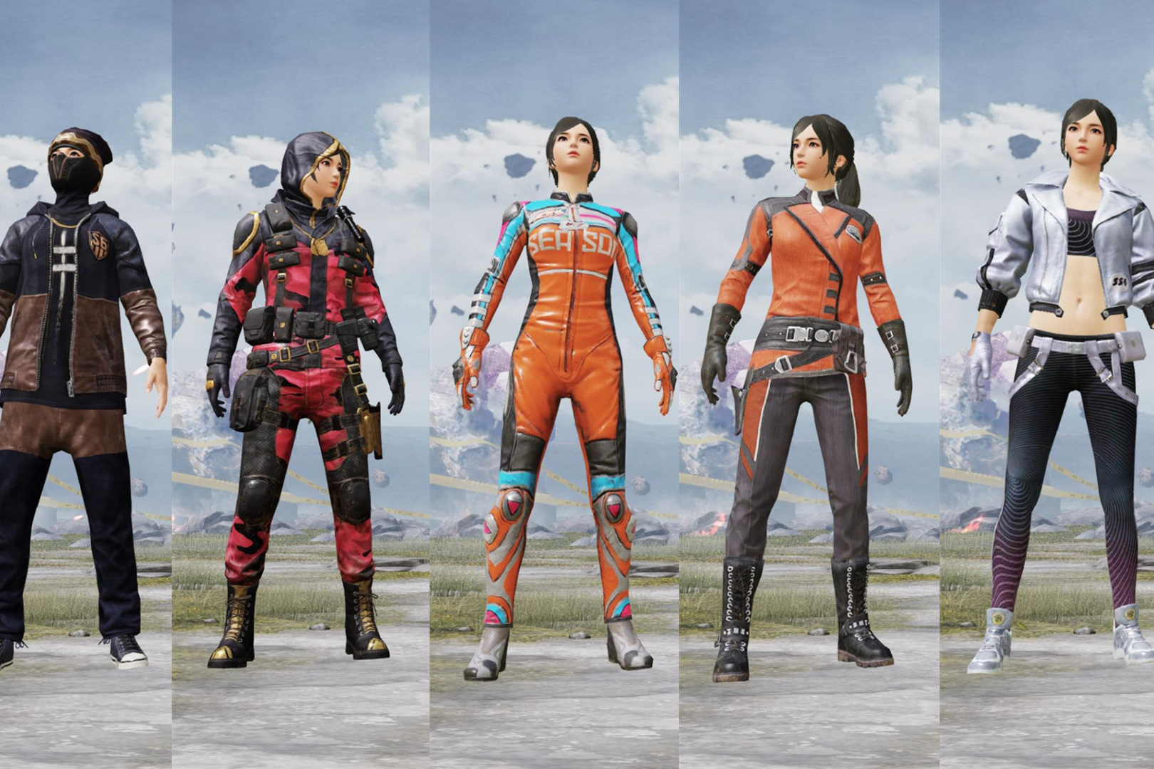 吃鸡手游新出的装备,盘点各种各样的吃鸡手游