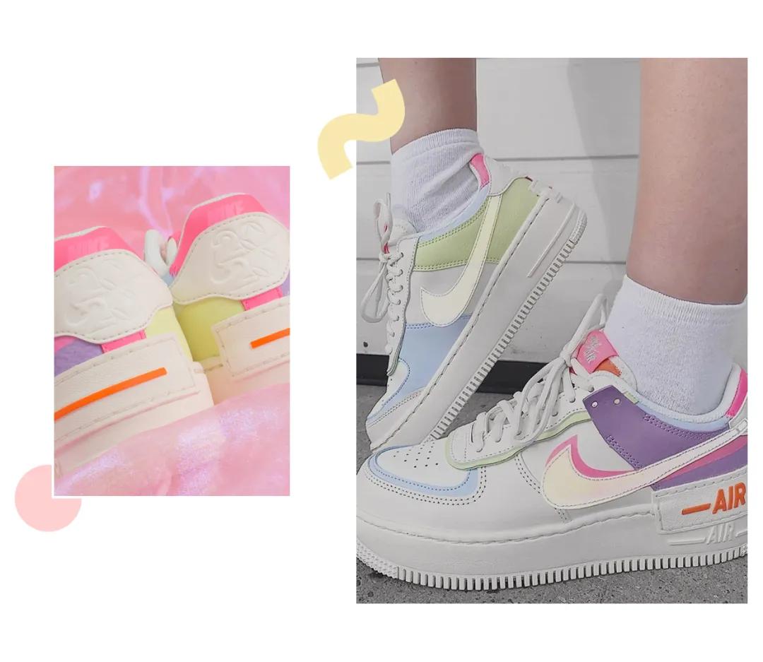 既好看又洋气的黑色运动鞋,超好看的运动鞋少女