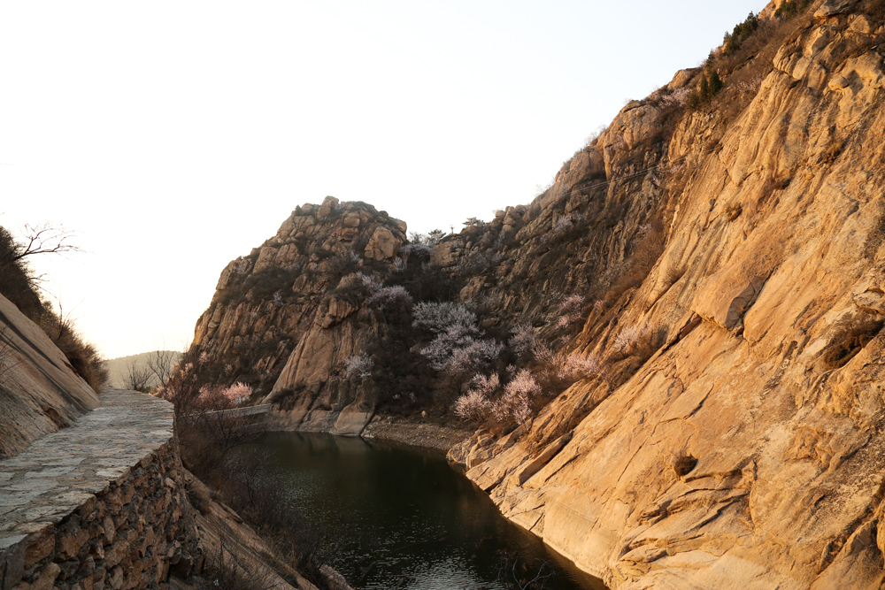 蓟州五盆沟风景区,蓟州翠屏湖美景