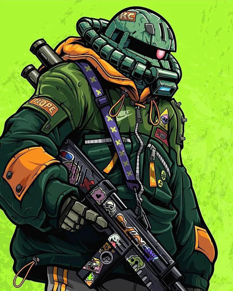 同人塞尔达漫画,男主高达漫画