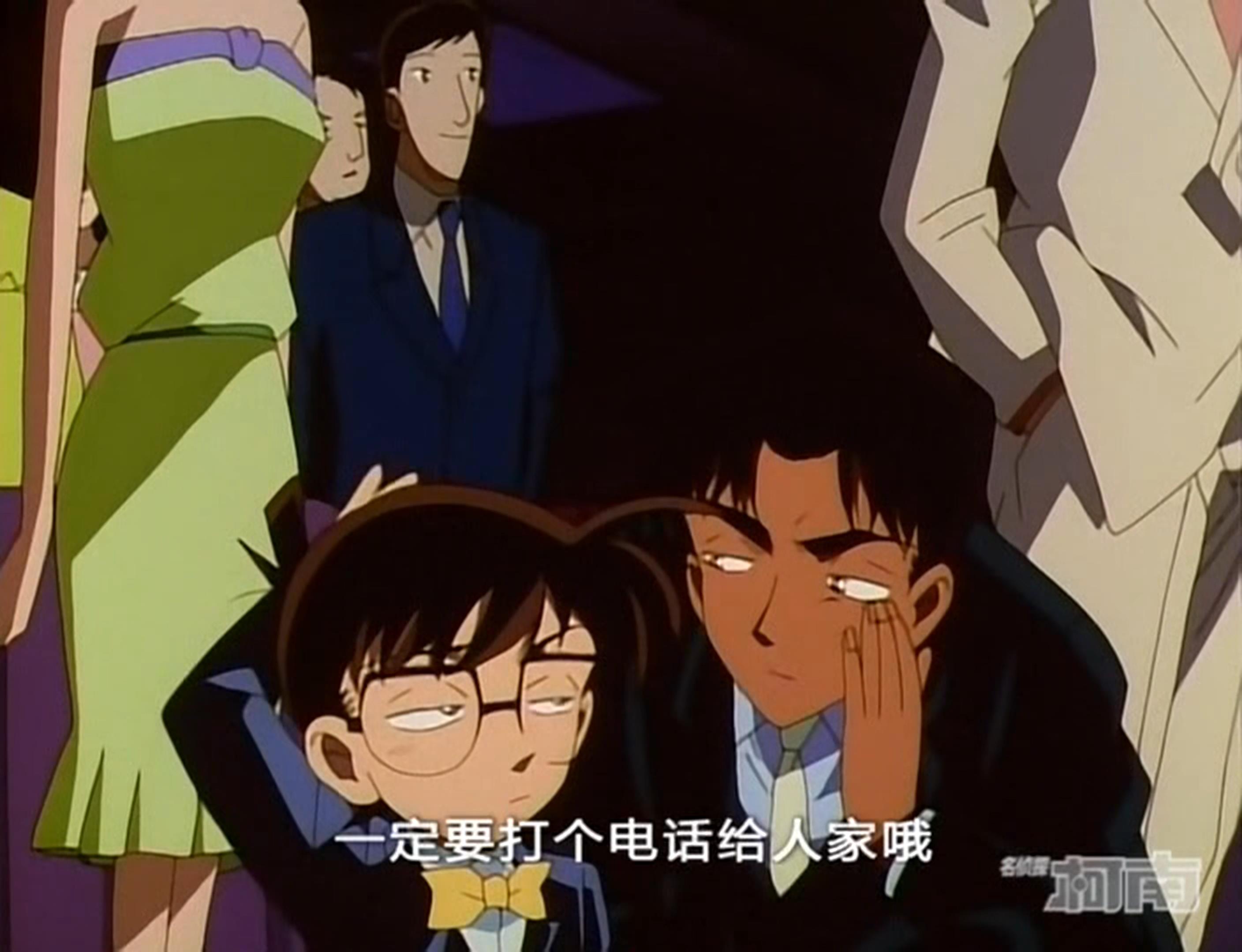 名侦探柯南小兰吐槽新一是音痴,名侦探柯南新一和小兰的感人瞬间