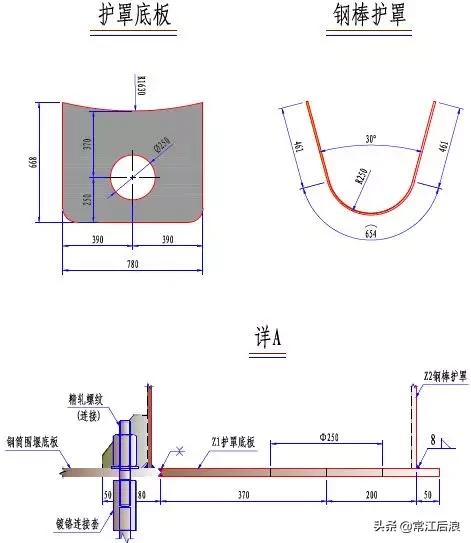 简易桥梁设计图纸大全,桥梁设计简图配上说明性文字