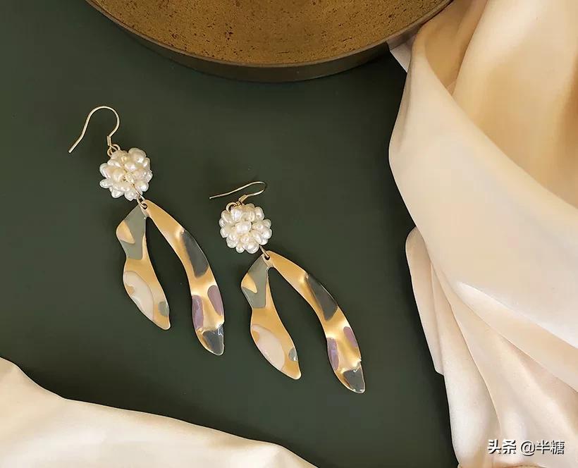 项链耳环戒指轻奢小众高级感正品,首饰小众项链耳环戒指