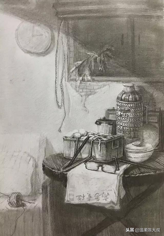 清华美院设计素描2015年高分卷,清华美院校考设计高分试卷