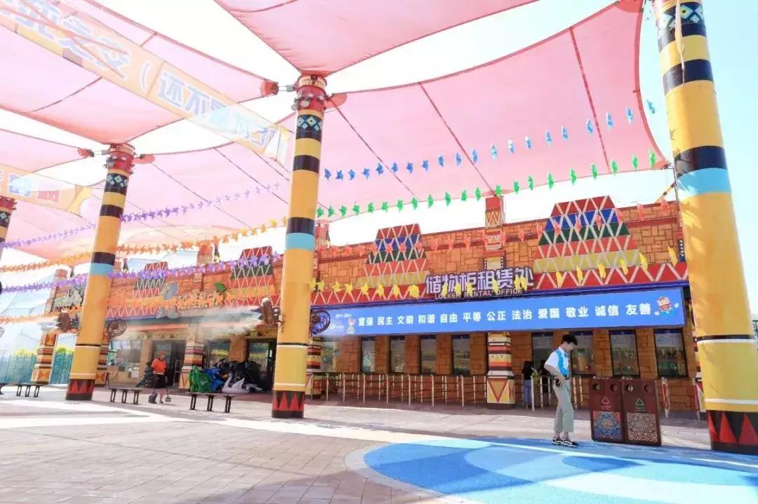 150000m²！天津欢乐谷的玛雅海滩水公园，真是太好玩了