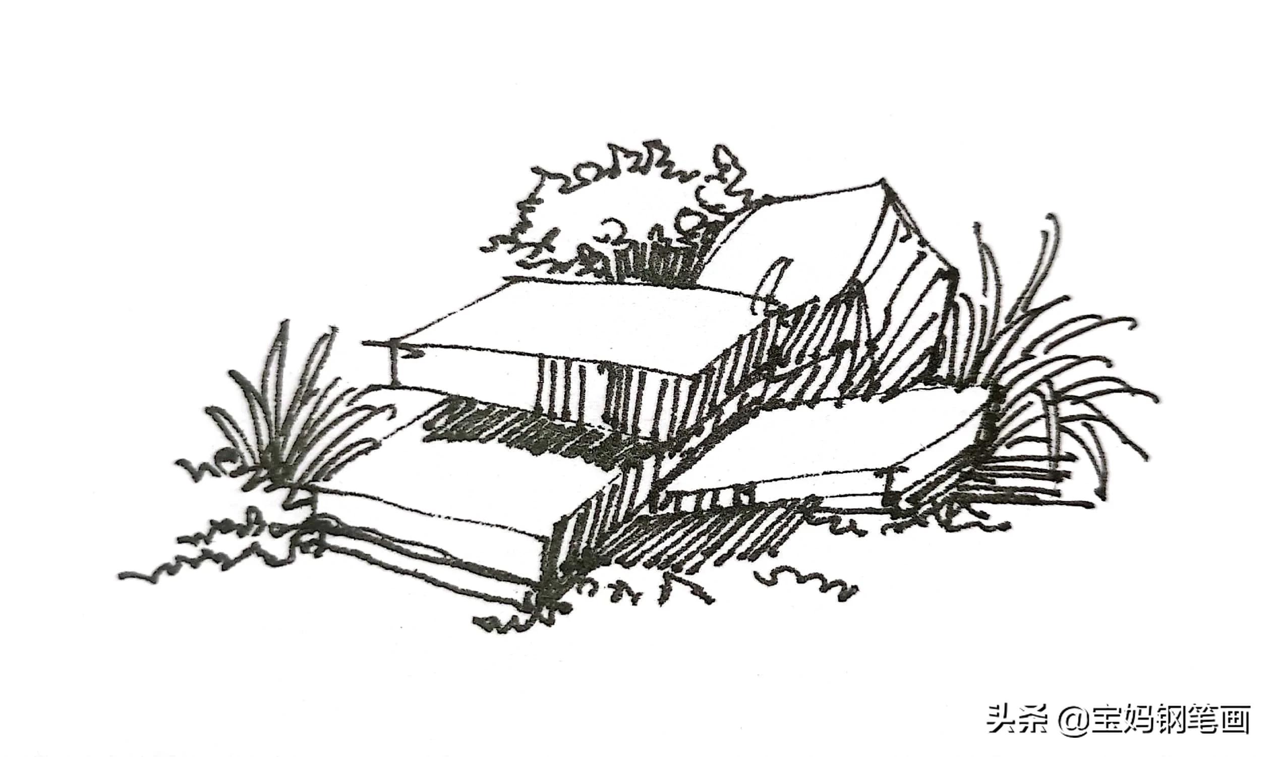 怎样在石头上画出简单好看的画,如何画出石头的质感