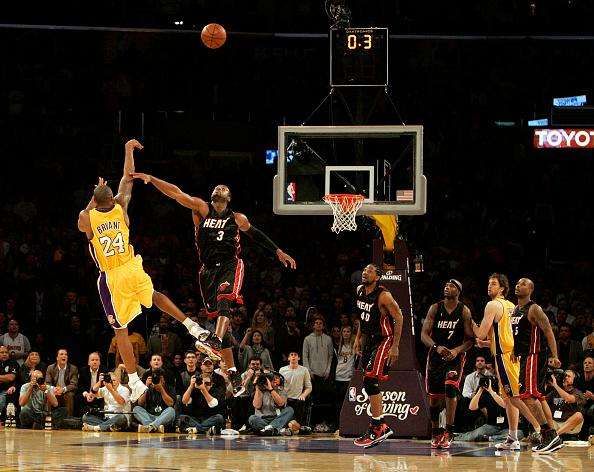 最后时刻领先四分,库里超远三分绝杀科比