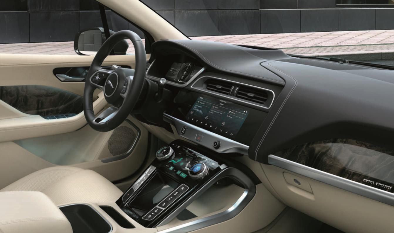 捷豹i-pace黑色版官图发布,捷豹赛道版电动f-pace