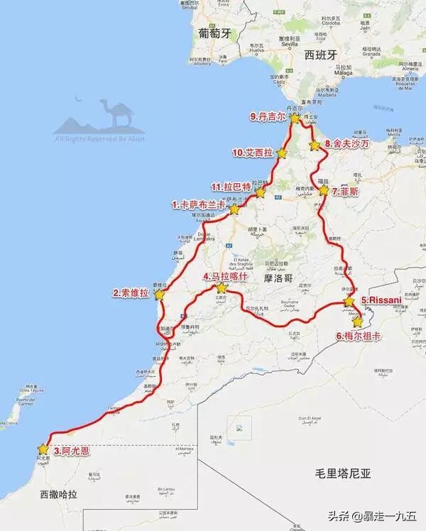 摩洛哥撒哈拉沙漠三毛,三毛的撒哈拉沙漠在摩洛哥