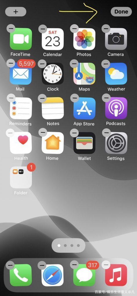 iphone如何创建app文件夹,iphone创建文件夹