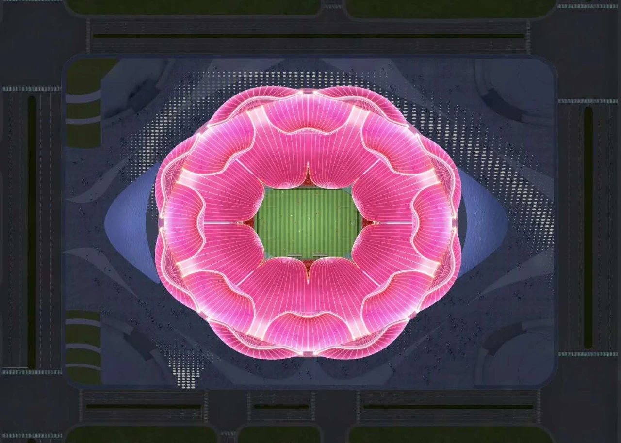 许家印120亿打造莲花形足球场,许家印恒大足球专业足球场