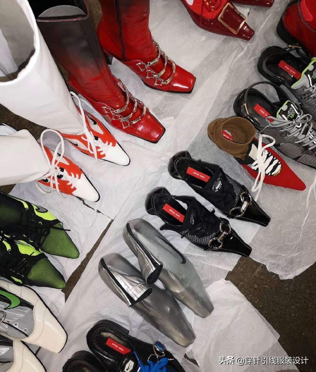 设计师AncutaSarca的“球鞋艺术”，太超前了