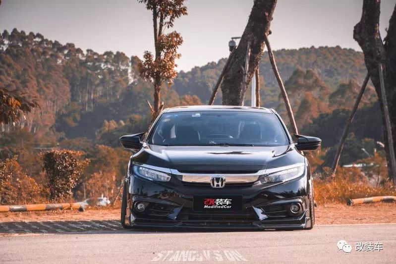 潮汕思域改气动避震,潮汕二手改装思域